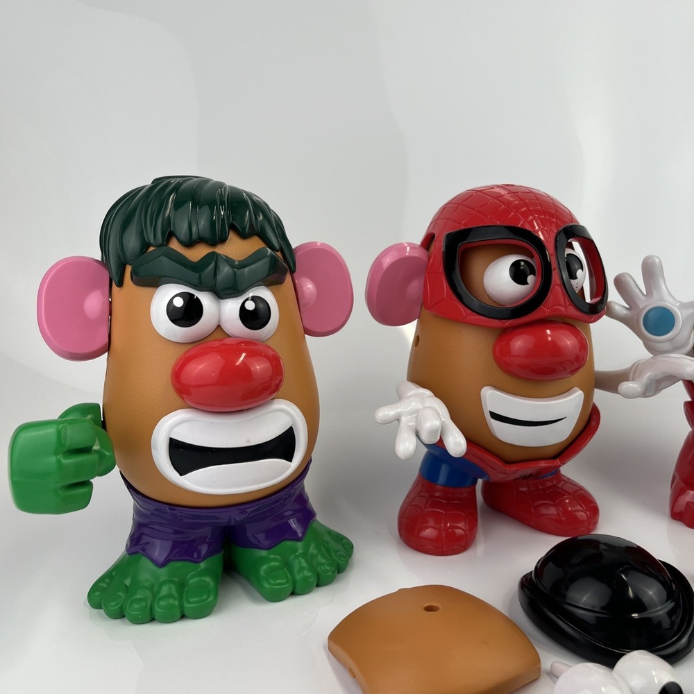 Kohl's Exclusive Marvel Mr. Potato Head 3 Figures Iron! (Missing Pieces) - Picture 2 of 6